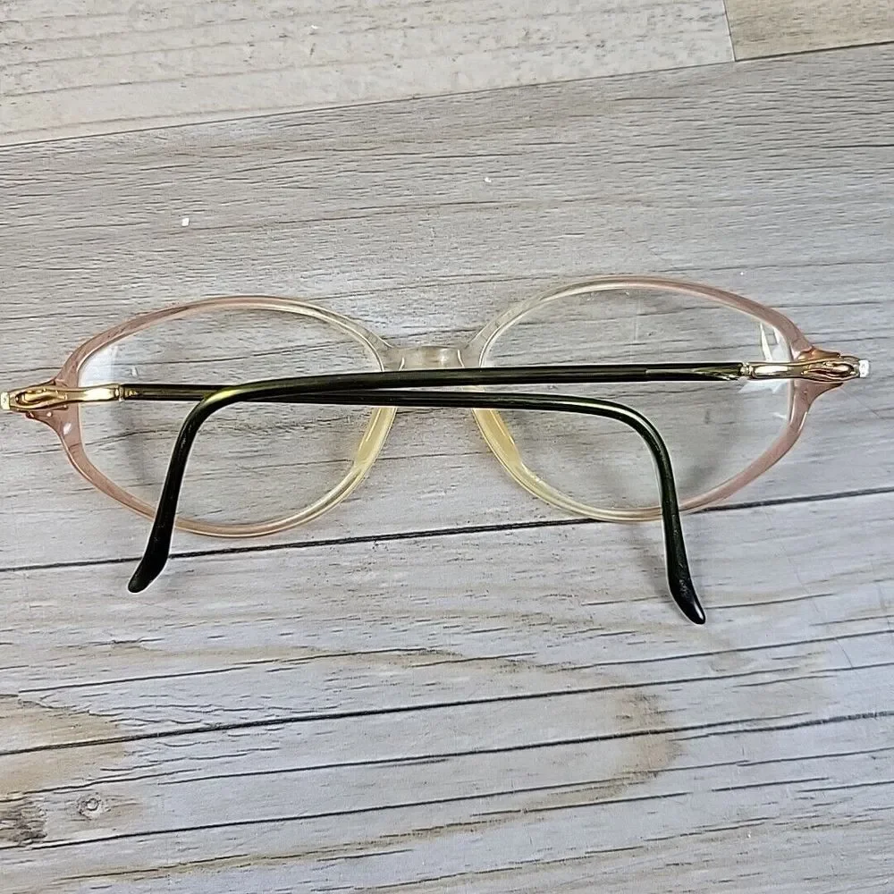 Vintage Luxottica Eyeglasses LU4283 L944 Frames Only‎ 52-16 135 Oval Full Rim